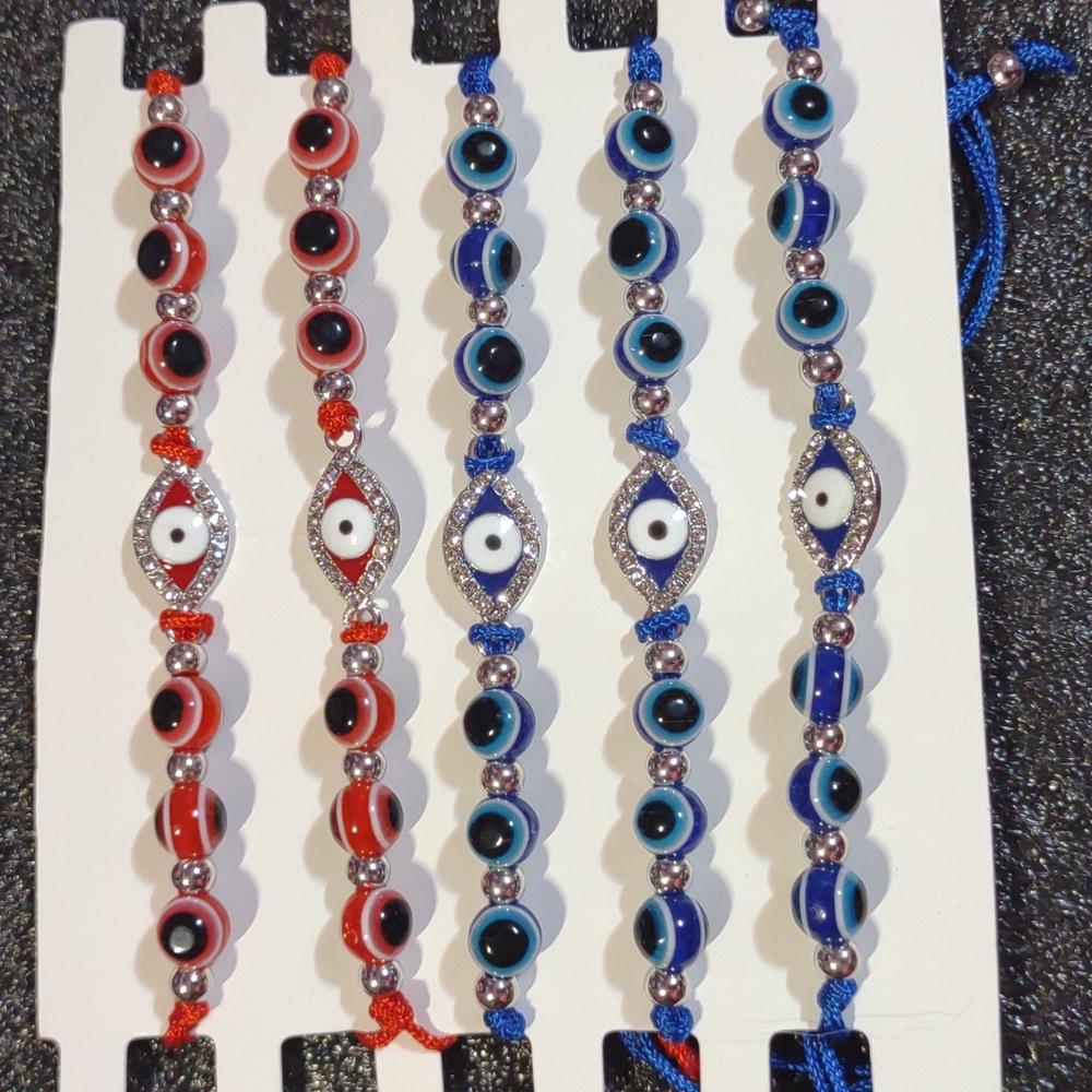Red evil eye 🧿 protection bracelet